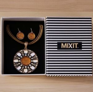 Sunny Earings & Necklace Set